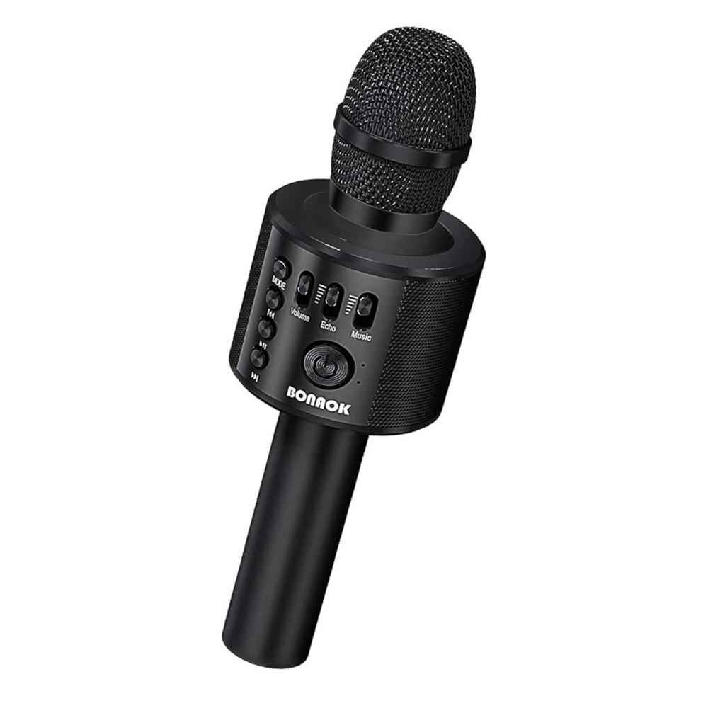 Black Wireless Microphone